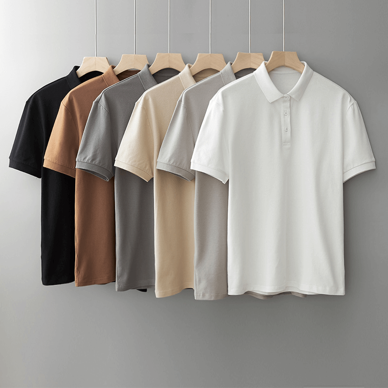 Plain Cotton Polo Shirts